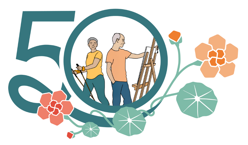 50 ans d'engagement, de partage, de rencontres et d'histoire.