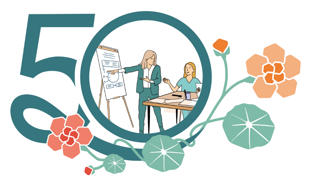 50 ans d'engagement, de partage, de rencontres et d'histoire.