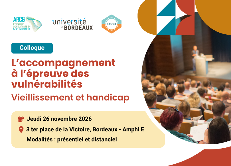 Inscrivez-vous au prochain colloque de l'ARCG !